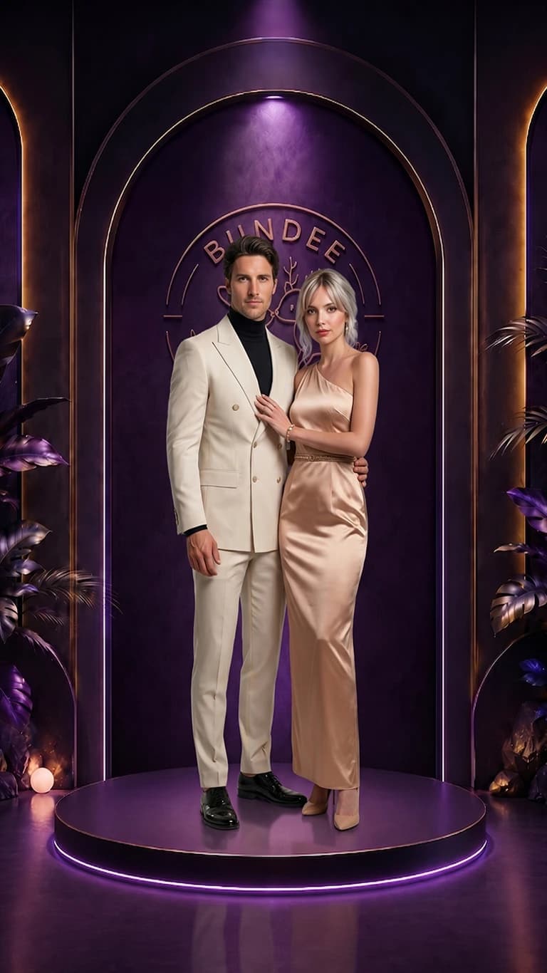 Atlas & Derin character couple visual
